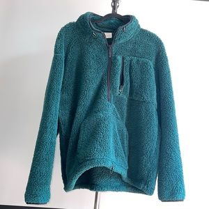 VS PINK Fleece half zip